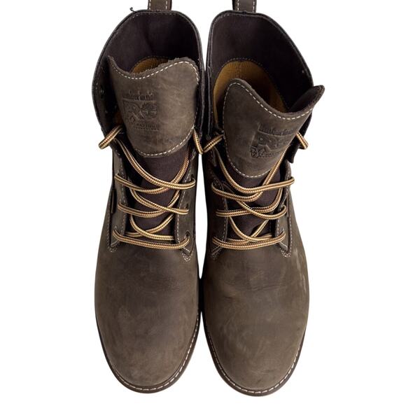 Timberland Pro Womens Hightower 6 Inch Alloy Safety Toe Brown Work Boots-Sz: 9 - Picture 5 of 8